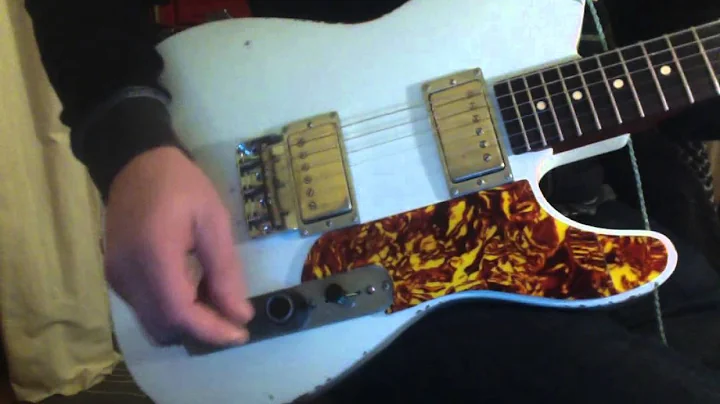 Waterslide Tele Style Guitar w/Lollar Low Wind Imp...