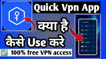 Quick vpn nice and fast proxy || Quick vpn kaise use kare || Quick vpn nice kaise chalaye | Quick