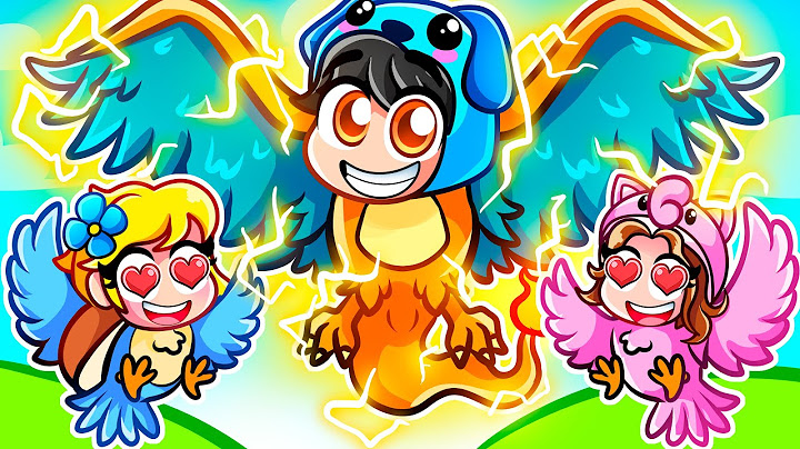 RIZZING GIRLS As A OP POKEMON BIRD In Roblox BIRD FAMILY!