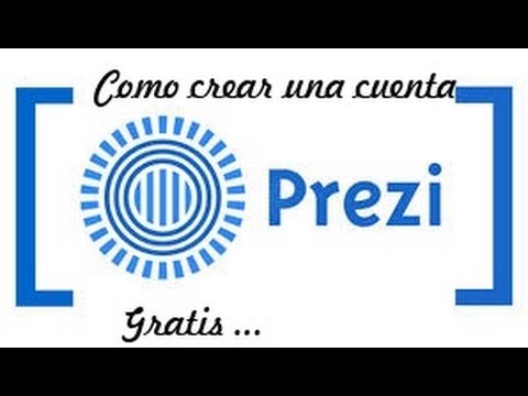 Como crear una cuenta gratis en prezi - YouTube