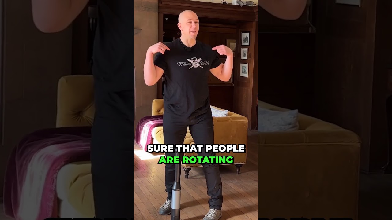 The importance of proper foot positioning in heavy club swinging
