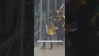 STF libera imagens inéditas de invasão e vandalismo ao prédio da Corte, em 8 de janeiro #shorts