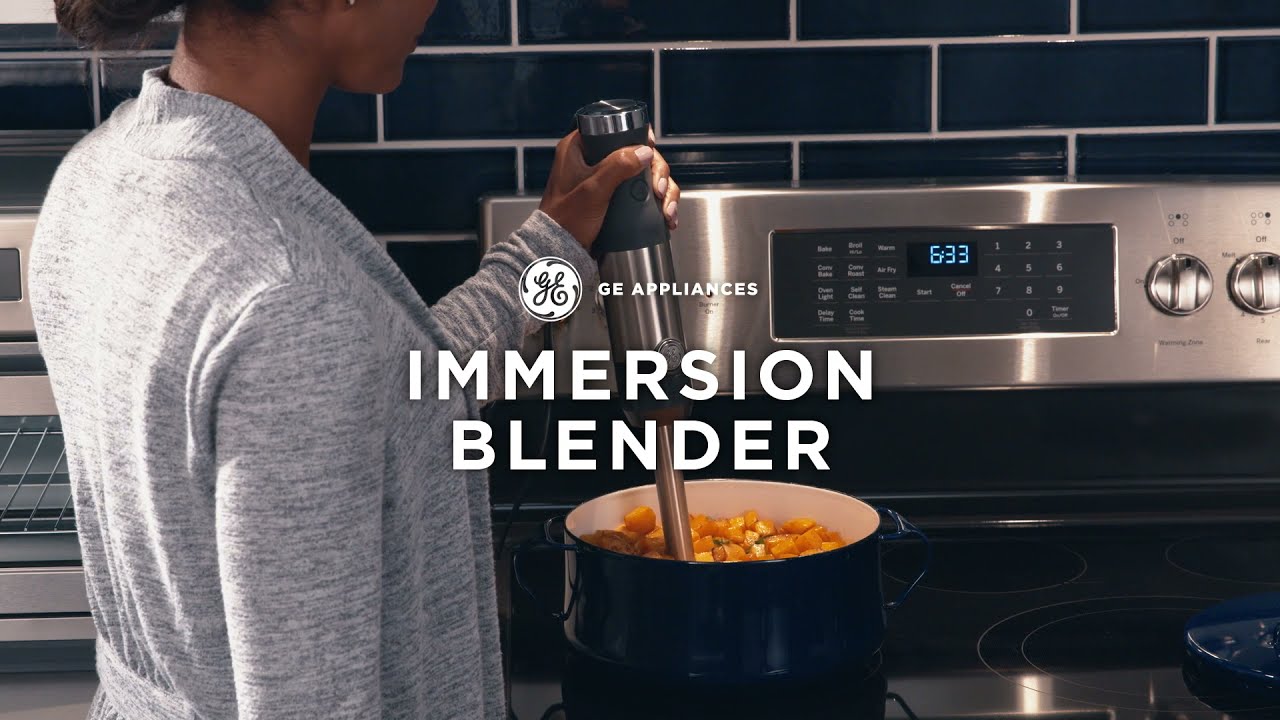 GE Appliances Immersion Blender YouTube