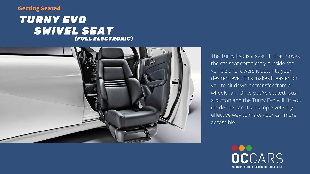 BraunAbility Turny Evo Swivel Seat Car Seat