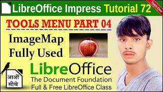 LibreOffice Impress Tutorial 72 | Tools menu part 04 | ImageMap Fully Used | by dev bind | fck