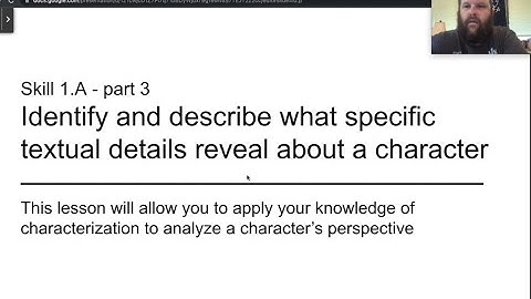 AP Lit Help Video #3: Analyzing a Character