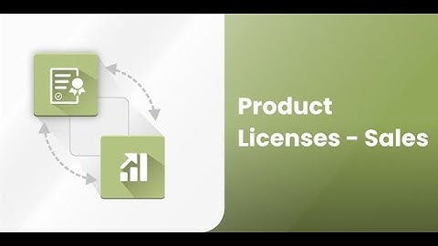 Odoo Apps - Product Licenses - Sales | Odoo 15