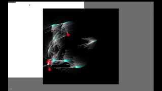 Processing :: Test 7.a6 {Using 3 Attractors}