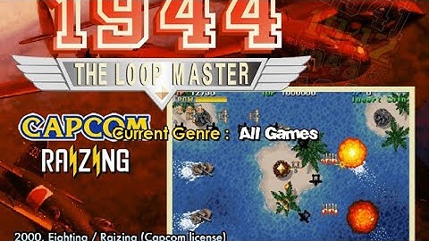 1944 The Loop Master (4K) Arcade MAME Longplay