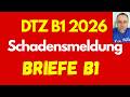 DTZ B1 Briefe 2026 / Schaden melden