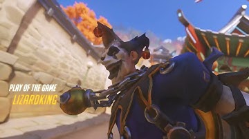 Junkrat Double double kill POTG | Overwatch