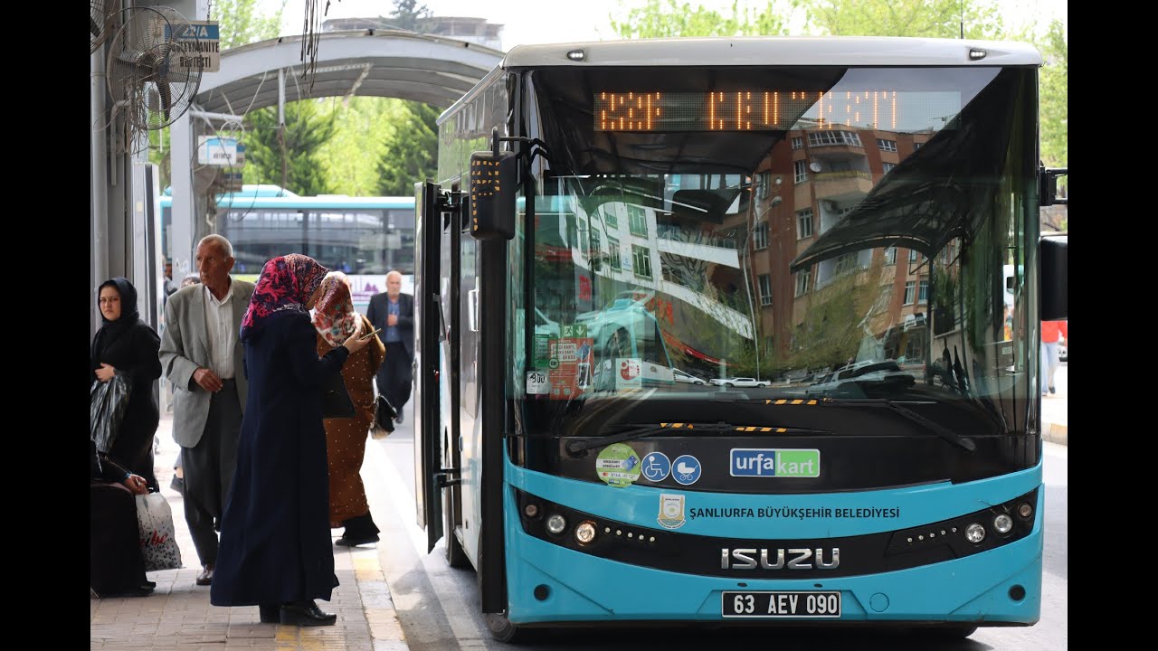 Ramazan Bayramı’nda Şanlıurfa’da ulaşım 3 gün ücretsiz