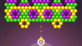 Bubble Shooter Rainbow Free Game Level 91 - 100 🔮 ( Shoot And Pop Puzzle )  🥎 @GamePointPK 