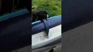 Helping a man stuck on an overpass!! #motorcyclelove