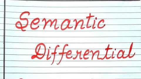 M.Ed 2nd Semester Semantric Differential Practical File in Hindi.
