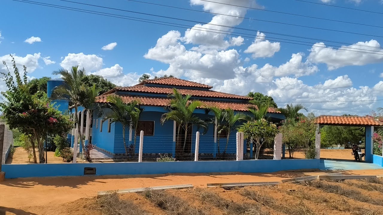 Terreno uma tarefa, casa extra 3 quartos, 41 fruteiras sítio Barreiras Arapiraca Al dia 22/03/2025.