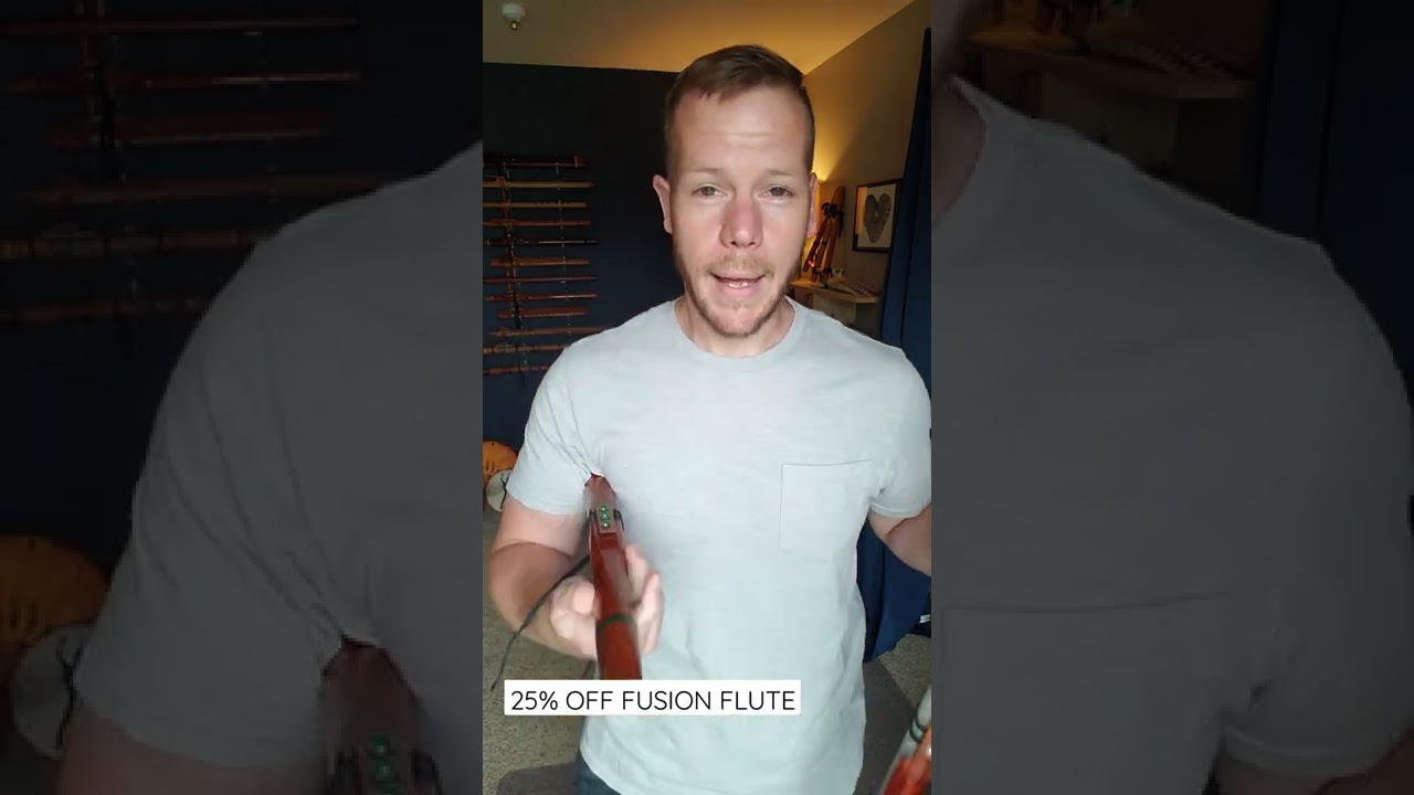 25% OFF these really cool FUSION flutes! 😎 🎶