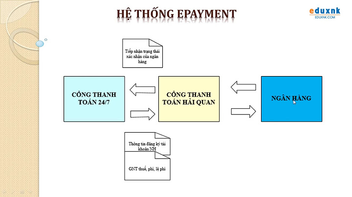 Hướng dẫn nộp lệ phí hải quan qua ngân hàng