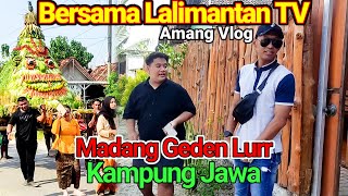 Meriah Suasana Desa  Lalimantan TV ada Gunungan Berjalan || Kampung Jawa