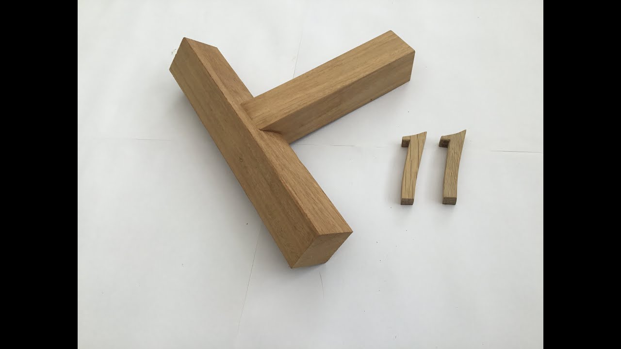 Mortise and Tenon 45 Degree YouTube