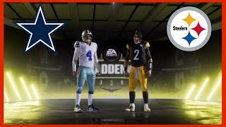 Madden NFL 24: Dallas Cowboy vs Pittsburgh Steelers