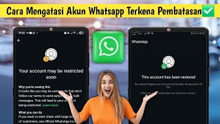 Cara Mengatasi Akun WhatsApp Dibatasi (2025) | Solusi Akun WhatsApp Anda Dibatasi