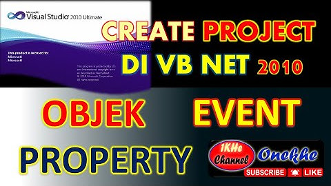 Membuat Project Baru di Visual Studio 2010 - Create New Project in Vb 2010