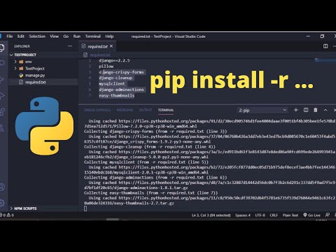 How to install multiple packages with a single command | Python Hacks