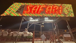 The Safari, B.A. Schiff Roller Coaster Front Row POV | Saunders County Fair, Wahoo, Nebraska 2023
