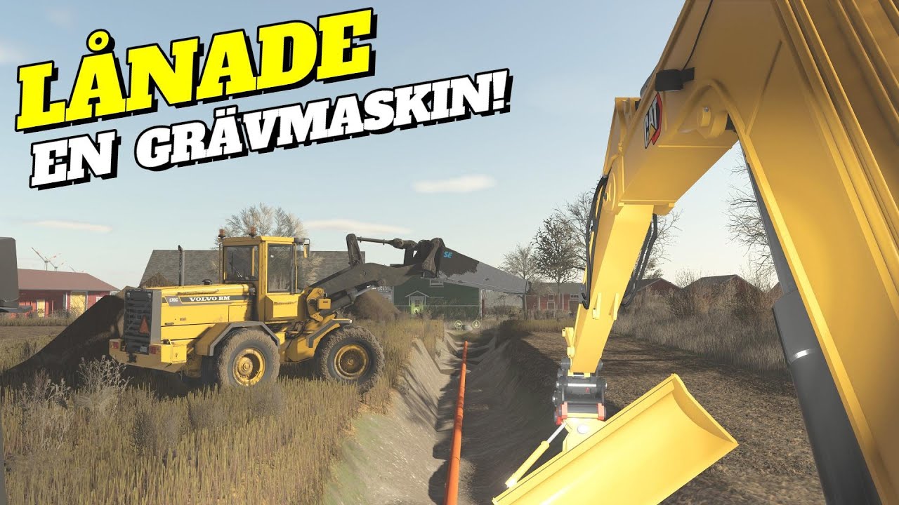 RÖRLÄGGNING i FS25! Svenska Gårdar Schwesing Bahnhof