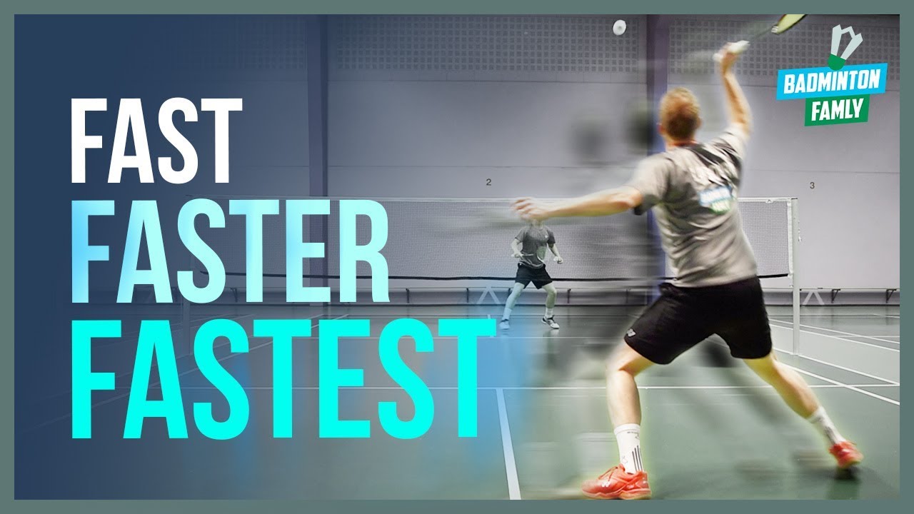Oeps eetbaar Wat mensen betreft Best Double Technique - Fast feet & racket - Badminton footwork - YouTube