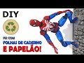 FIZ DO ZERO o Homem-Aranha do PS4 ARTICULADO E RECICLÁVEL! - Toy Maker (DIY)