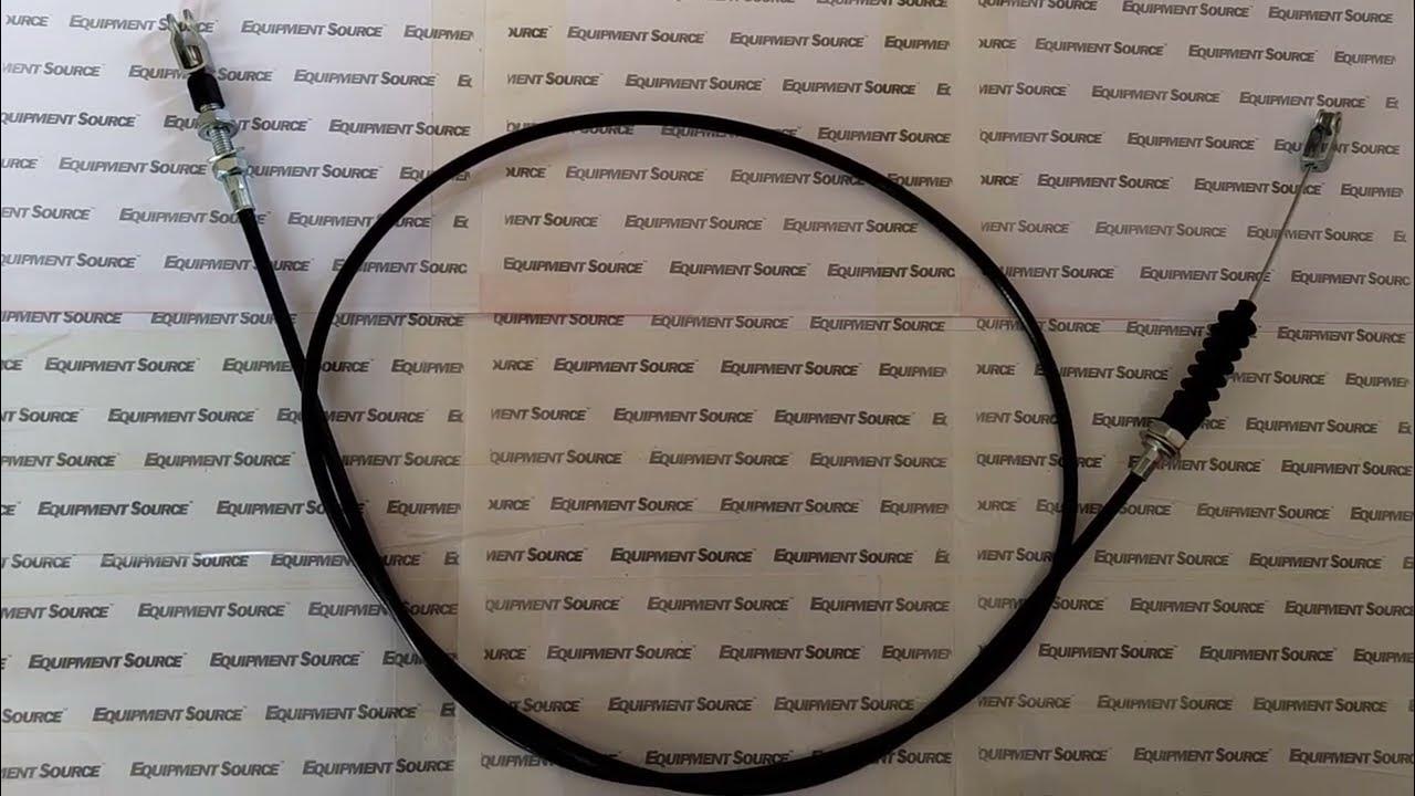 Accelerator Cable For TCM Forklift , Engine 6BG1, 230C520201 YouTube