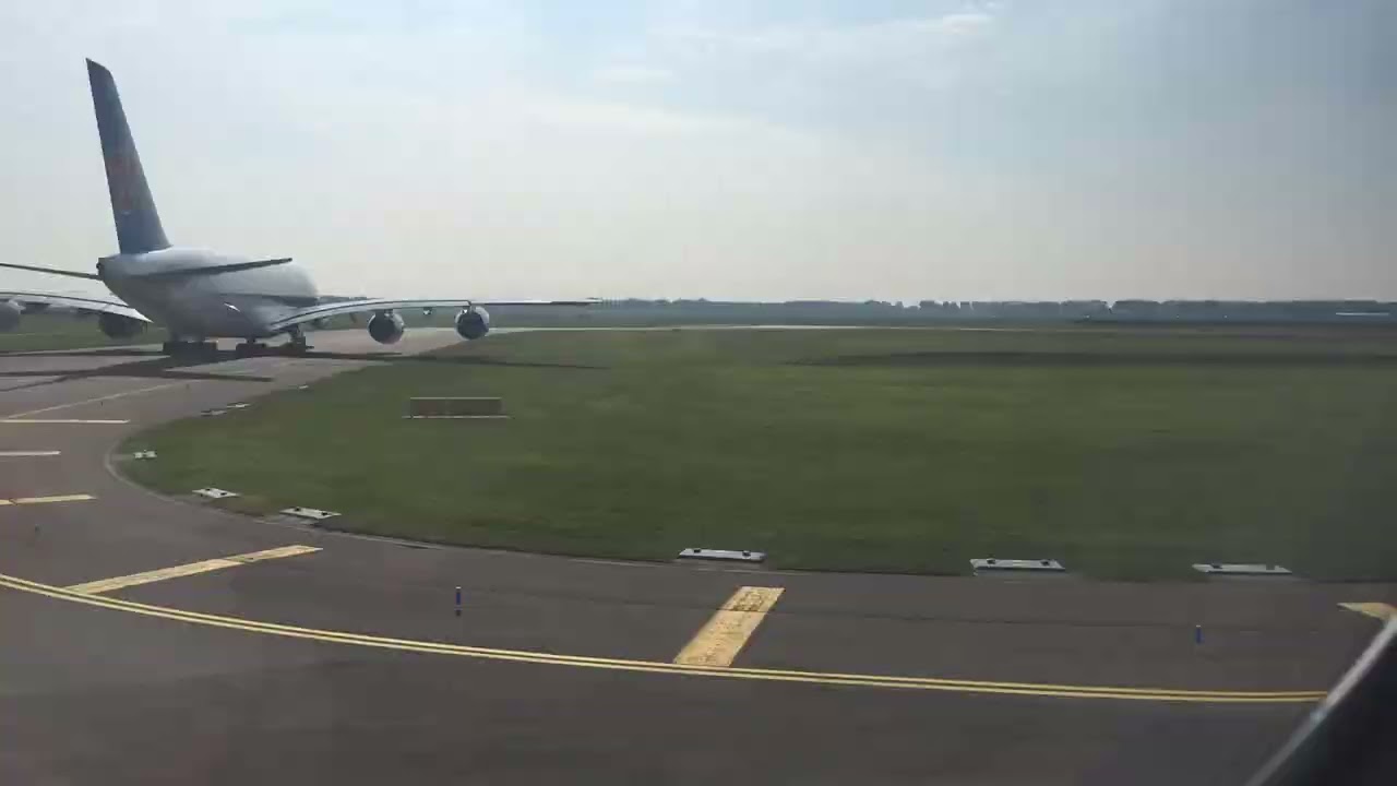 Crazy long taxi times at AMS (Amsterdam)