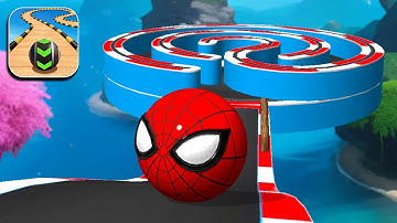 Sky Rolling Ball 3D Gameplay Speedrun iOS Android Level 245