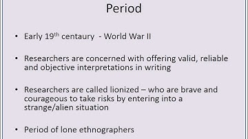 Historical Evolution of Qualitative Research