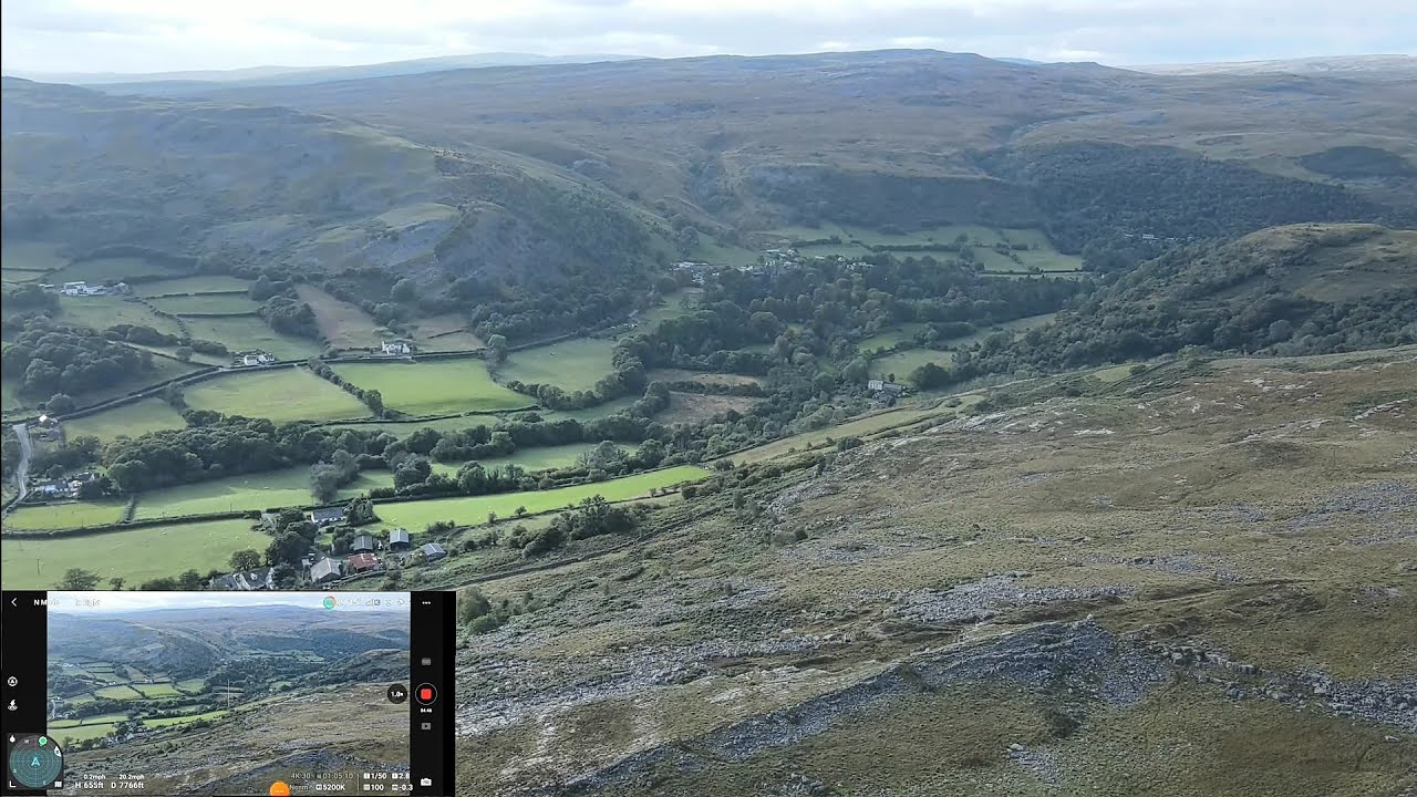 Mr red Mavic air 🇬🇧 Brecon beacons resort Wales ( such a relaxing ...