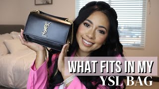 Bag Review: Comparing the YSL Sunset Chain Wallet and YSL Small Monogram  Kate - Ella Pretty Blog