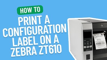 How to Print a Configuration Label on a Zebra ZT610 | Smith Corona Labels