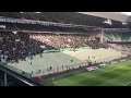 Asse vs toulouse   lentre des ultras et grosse ambiance  magic fans  green angels 