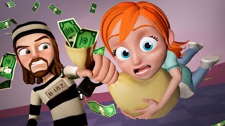 MYSTERY CAFE Robbery💰 Chef Adley is the Boss!! neighborhood restaurant love story! new 3D Cartoon