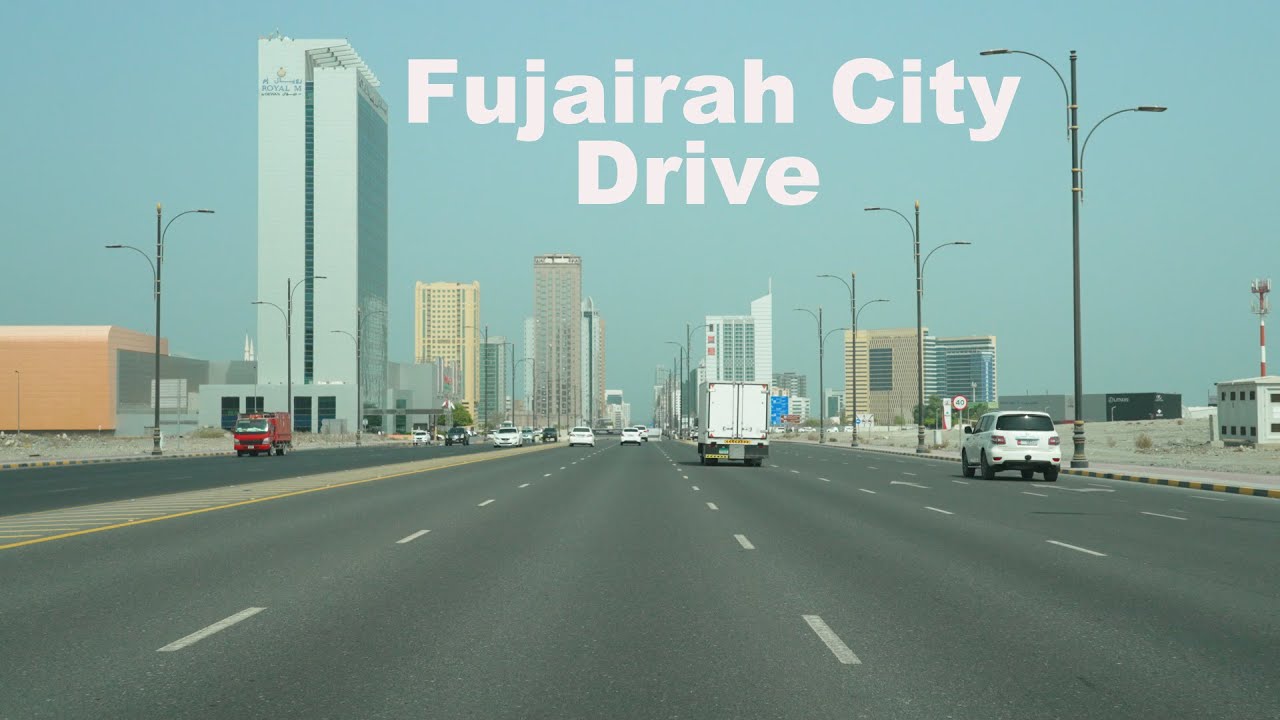 Fujairah City Drive UAE HDR