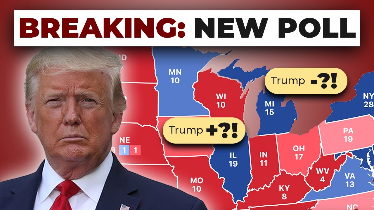 2024 Election Battleground Map Based on the Latest Poll! - YouTube