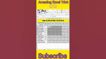 Amazing Excel Trick #shorts #excel #ytshorts #viralvideo #education #computercourse #ytshorts