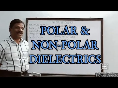 CLASS 12 PHYSICS|POLAR AND NON POLAR DIELECTRICS, CAPACITANCE|#Stayhome ...