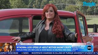 Wynonna Judd opens about her mother Naomi Judd's death on Good Morning America (October 6, 2022)
