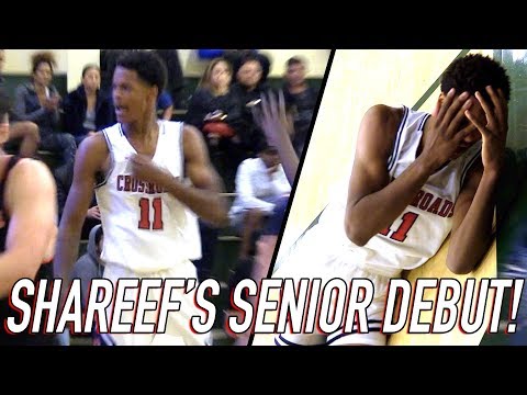 Shareef O'Neal Goes Down Hard AGAIN Saving Game! 31 POINT SENIOR DEBUT in BATTLE VS Beverly Hills