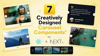 Shadcn Carousel Components for React &amp; Next.js Projects