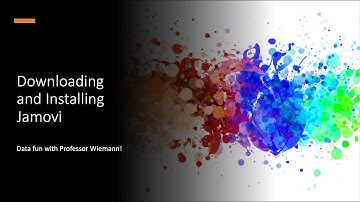 Downloading & Installing Jamovi (vs. Cloud version)