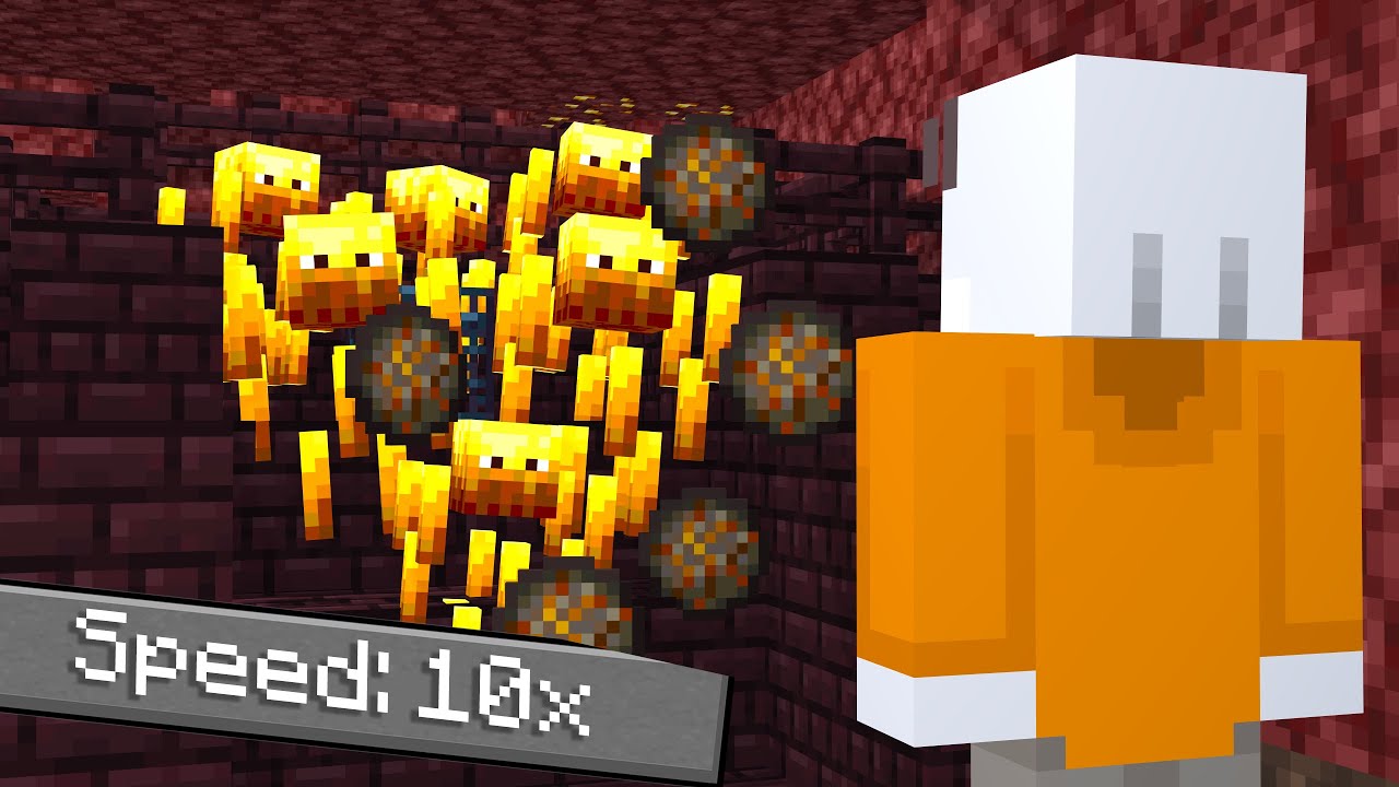 Beating Hardcore on 10x Speed